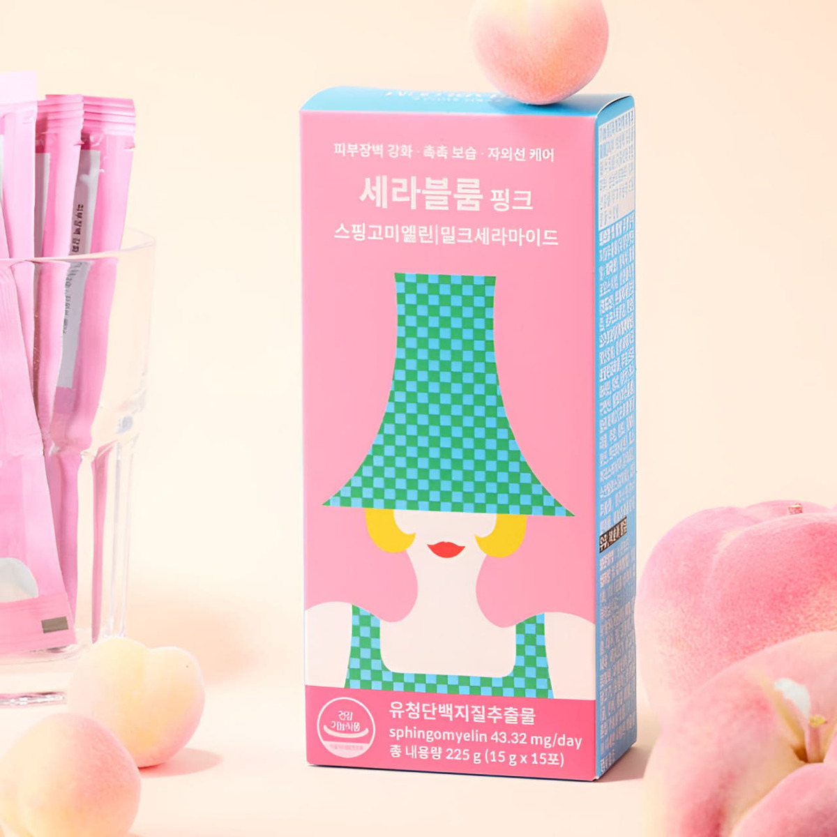세라블룸 핑크세트 (복숭아맛) | 15개입 x 2